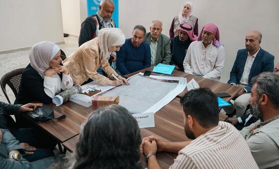 参加联合国关于恢复工作优先事项、挑战及应对规划研讨会的与会者。